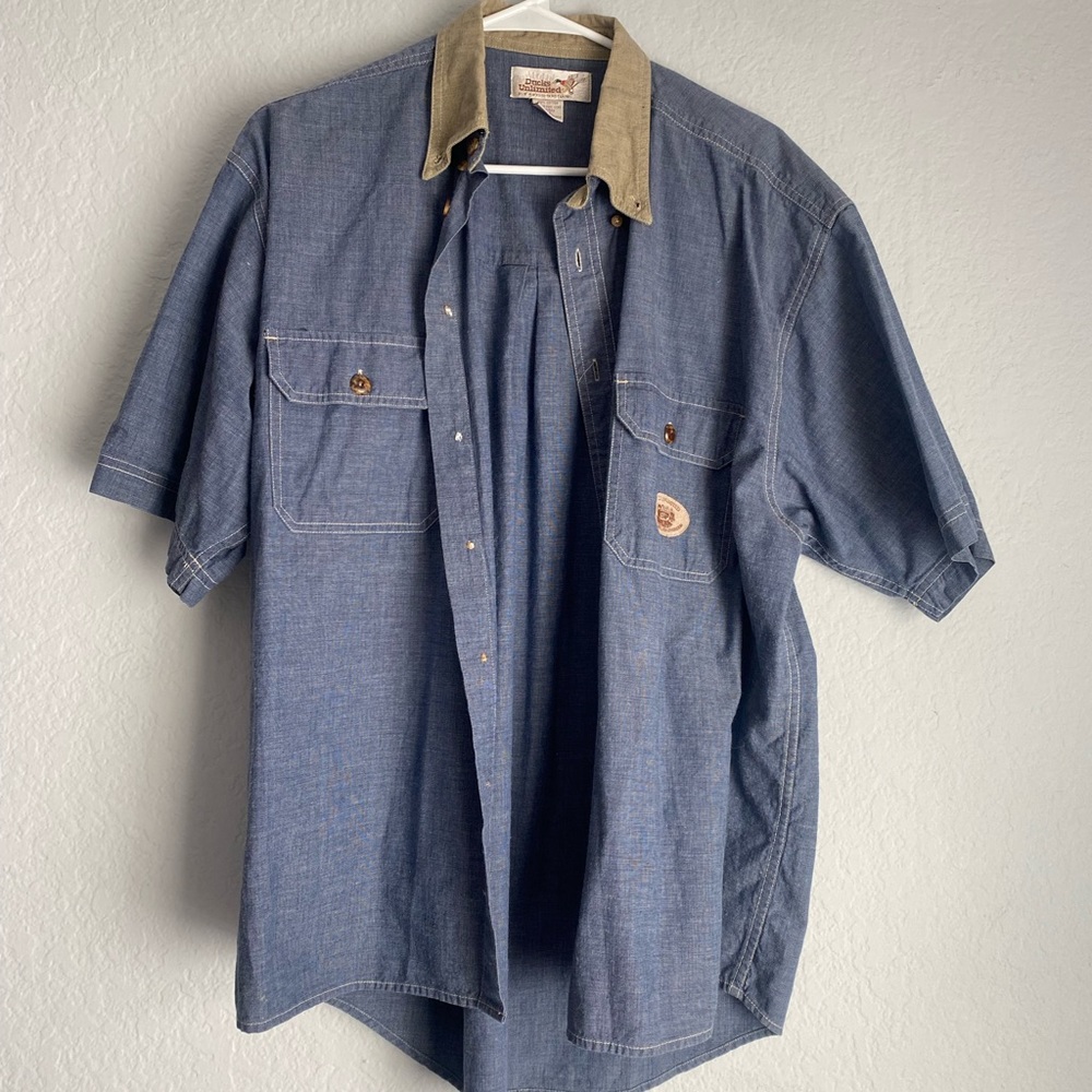 Thrifted Duck Collared short sleeve🙂